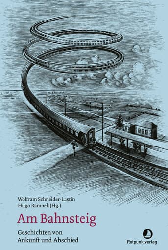 Buchcover: Am Bahnsteig